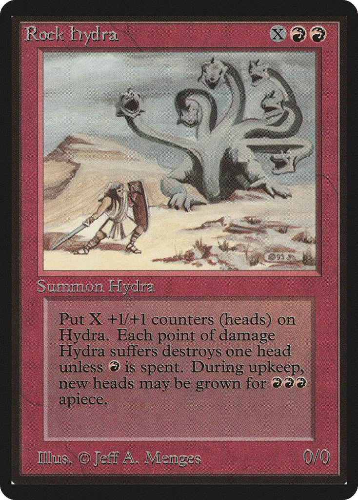 Rock Hydra · Limited Edition Beta