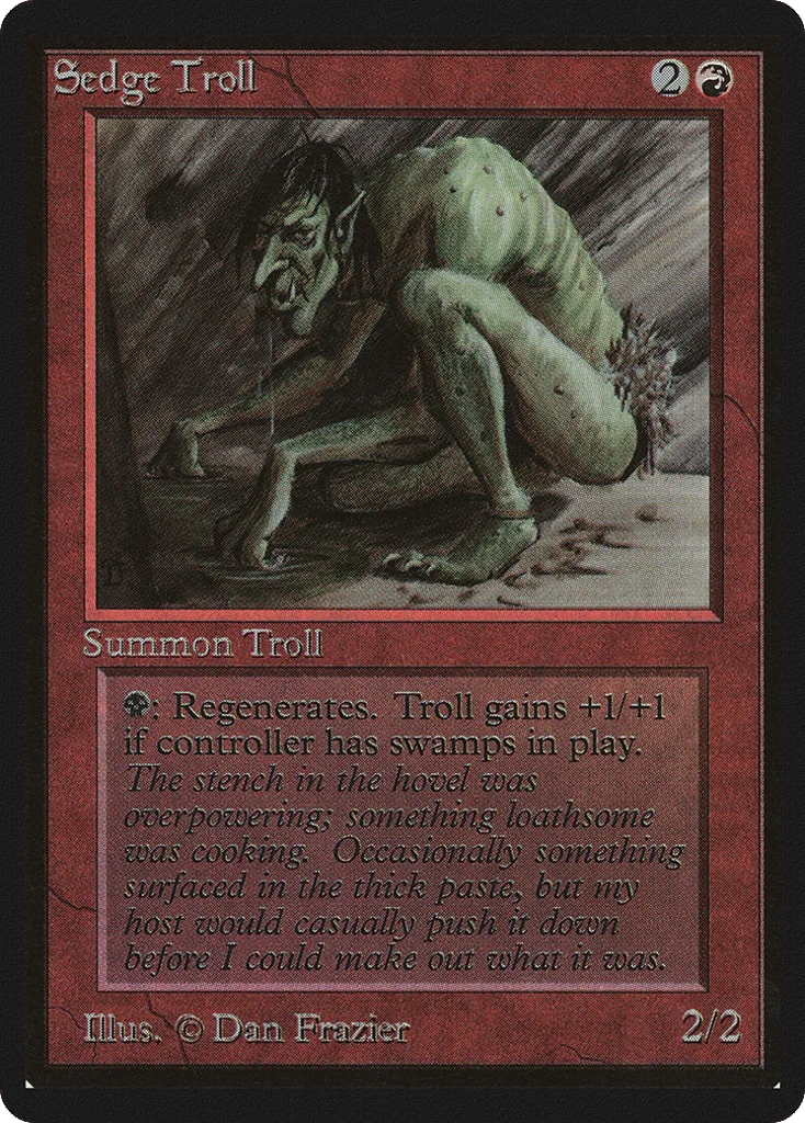Sedge Troll · Limited Edition Beta