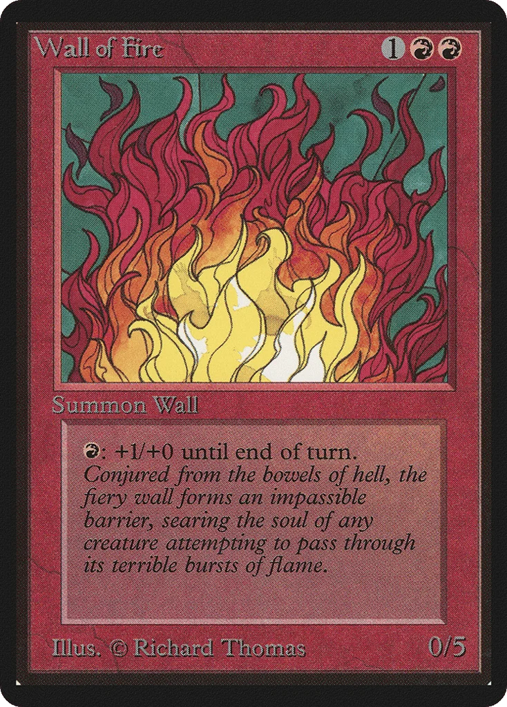 Wall of Fire · Limited Edition Beta