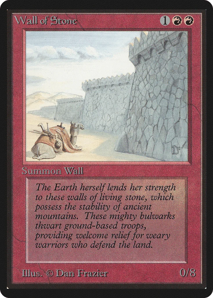Wall of Stone · Limited Edition Beta
