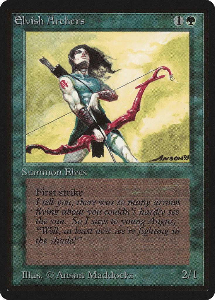 Elvish Archers · Limited Edition Beta