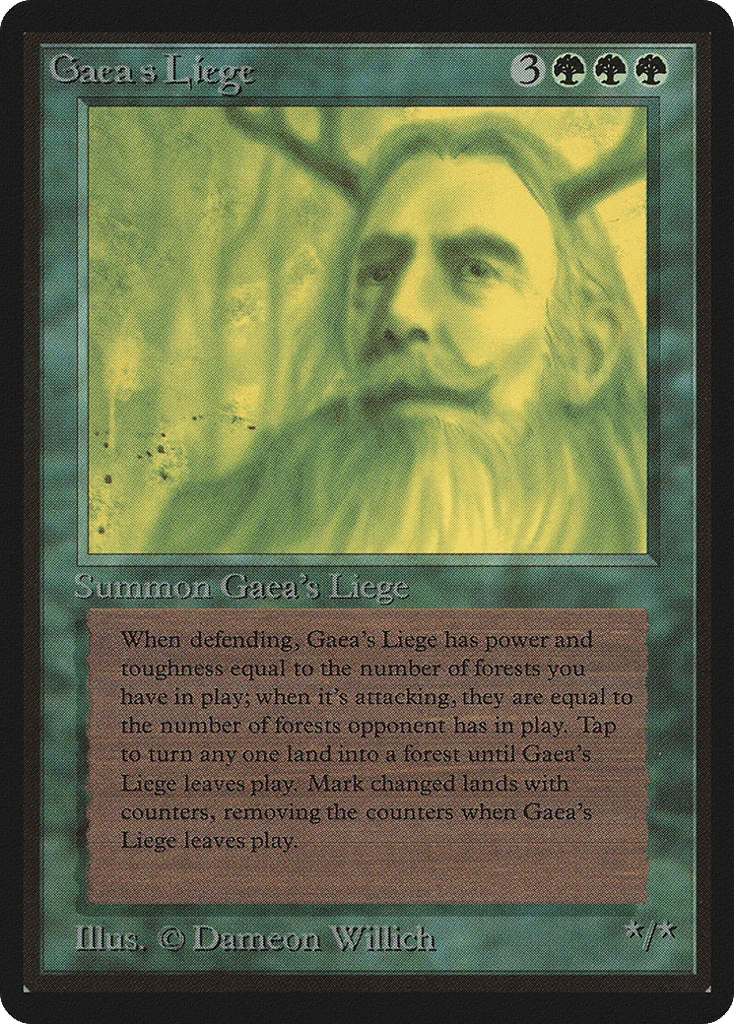 Gaea's Liege · Limited Edition Beta