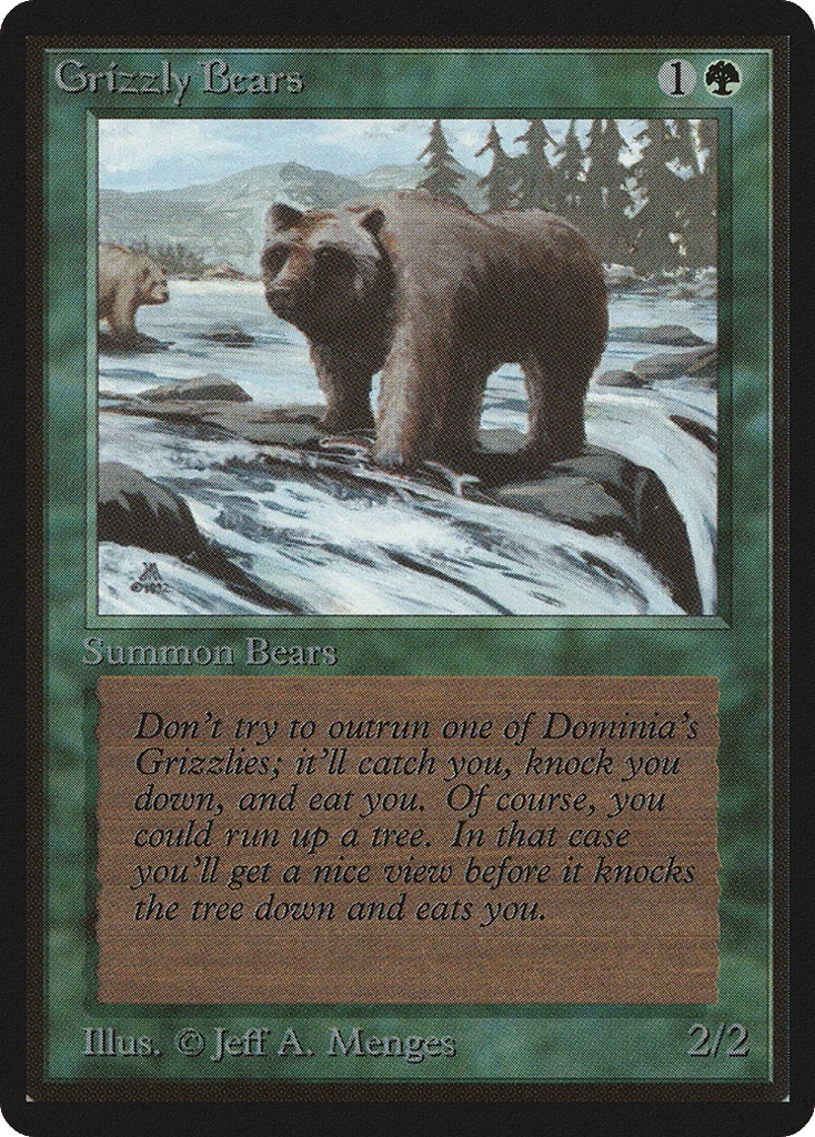 Grizzly Bears · Limited Edition Beta
