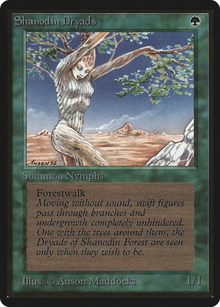 Shanodin Dryads · Limited Edition Beta