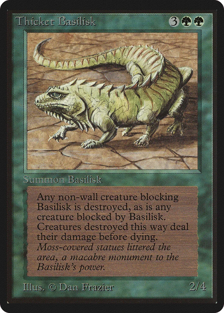 Thicket Basilisk · Limited Edition Beta