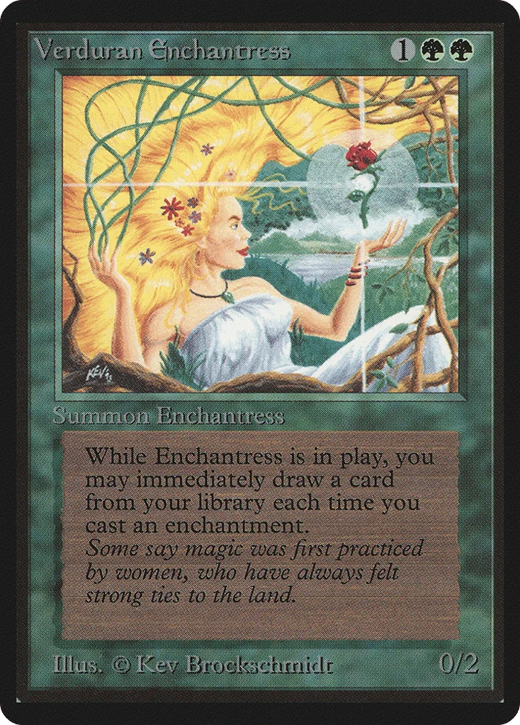 Verduran Enchantress · Limited Edition Beta