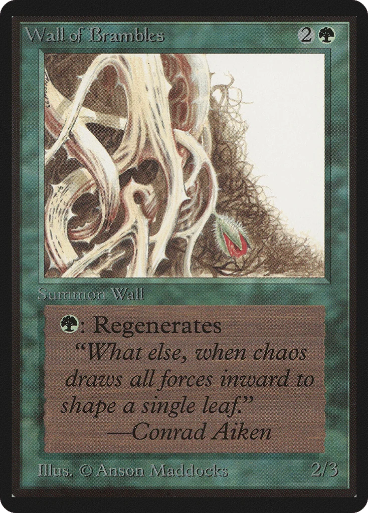 Wall of Brambles · Limited Edition Beta