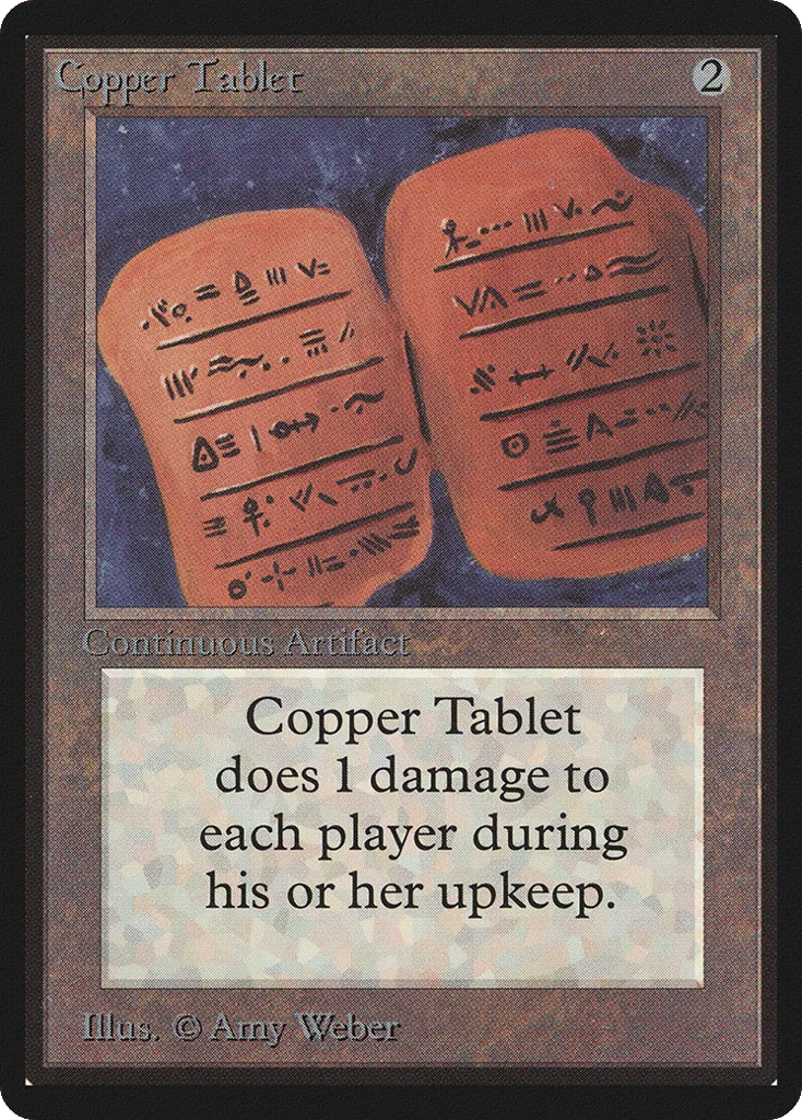 Copper Tablet · Limited Edition Beta