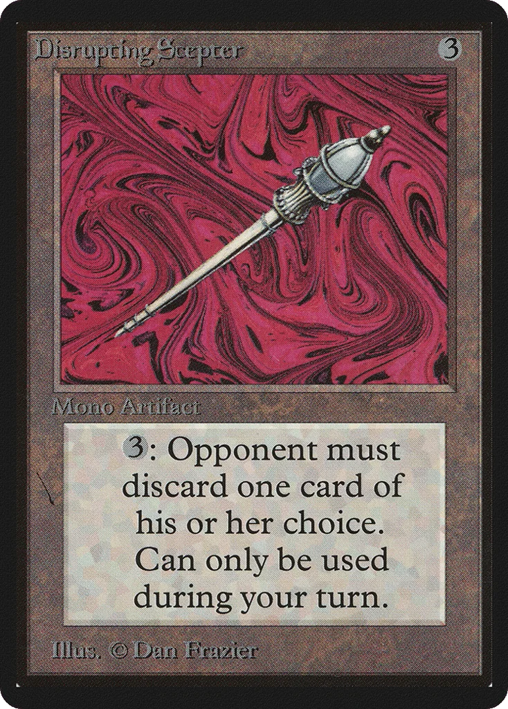 Disrupting Scepter · Limited Edition Beta