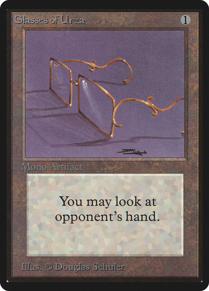 Glasses of Urza · Limited Edition Beta