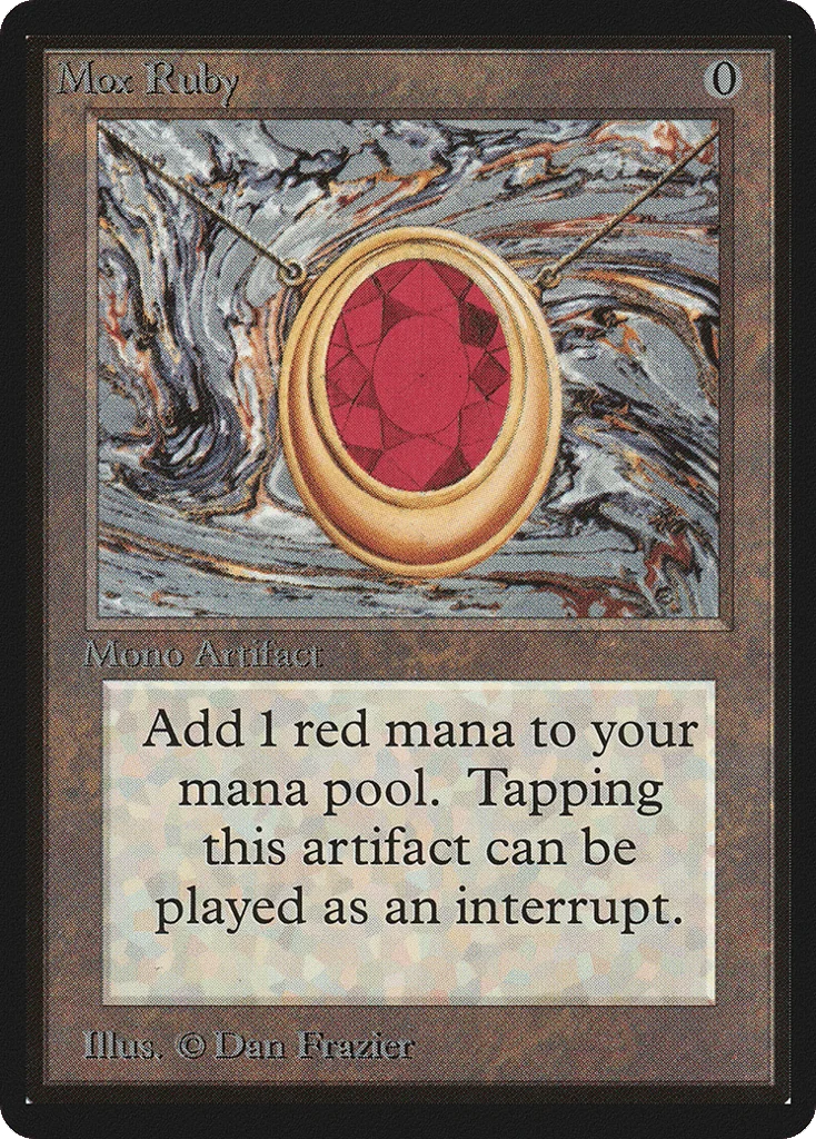 Mox Ruby · Limited Edition Beta