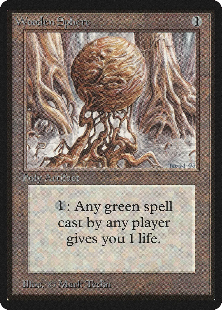 Wooden Sphere · Limited Edition Beta