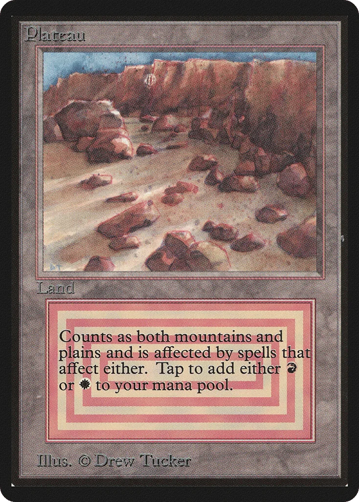 Plateau · Limited Edition Beta