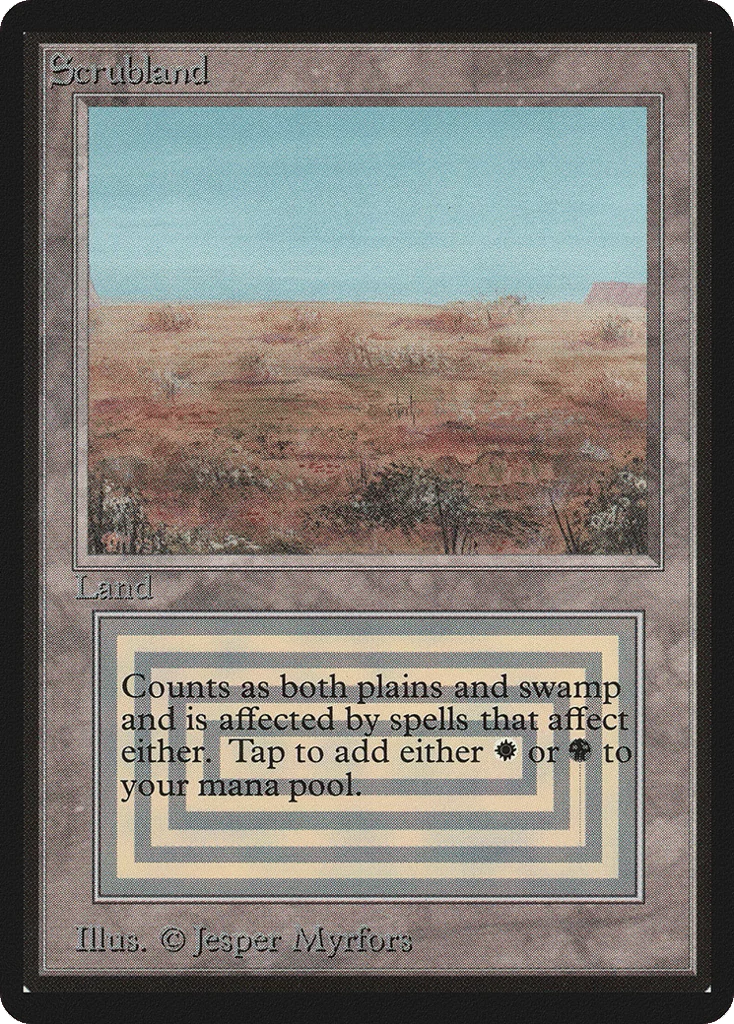 Scrubland · Limited Edition Beta