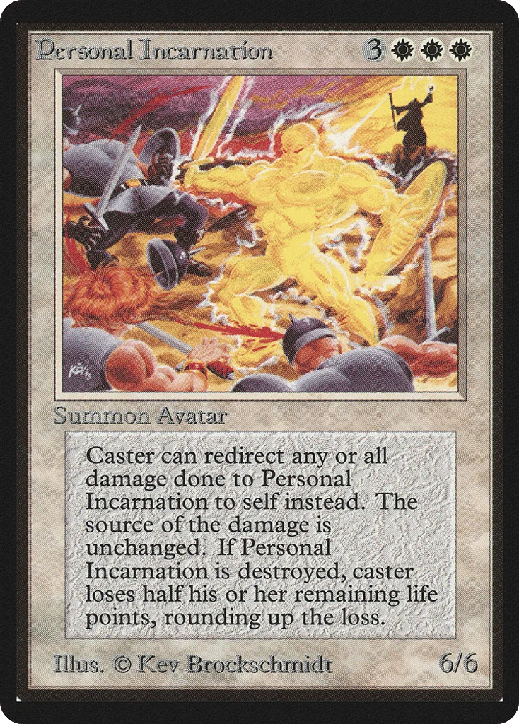 Personal Incarnation · Limited Edition Beta