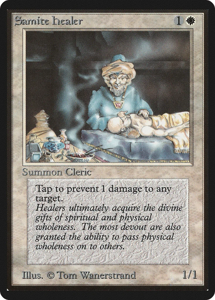 Samite Healer · Limited Edition Beta