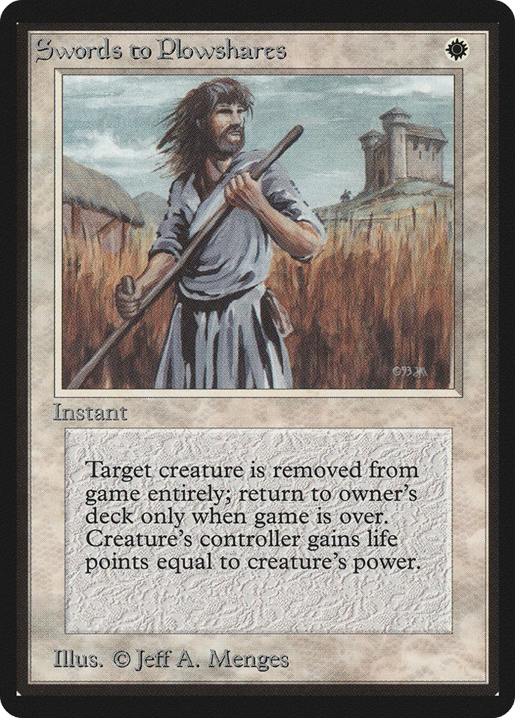Swords to Plowshares · Limited Edition Beta