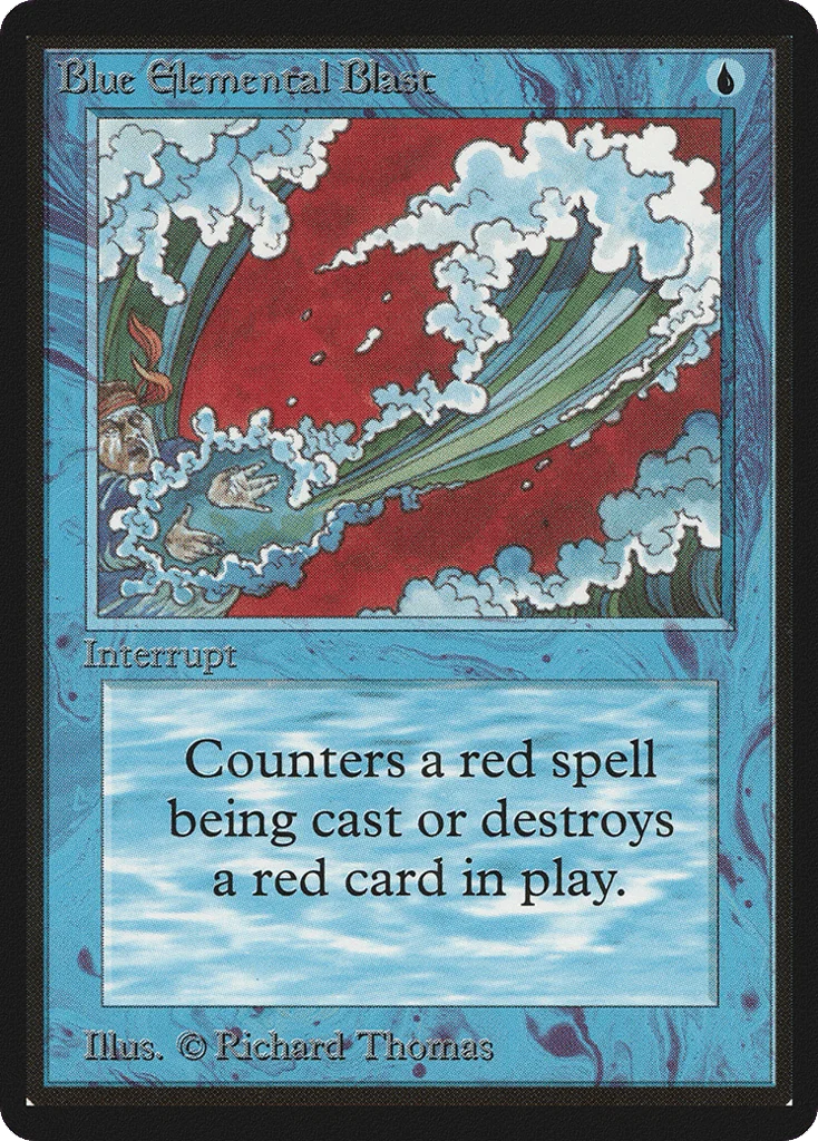 Blue Elemental Blast · Limited Edition Beta
