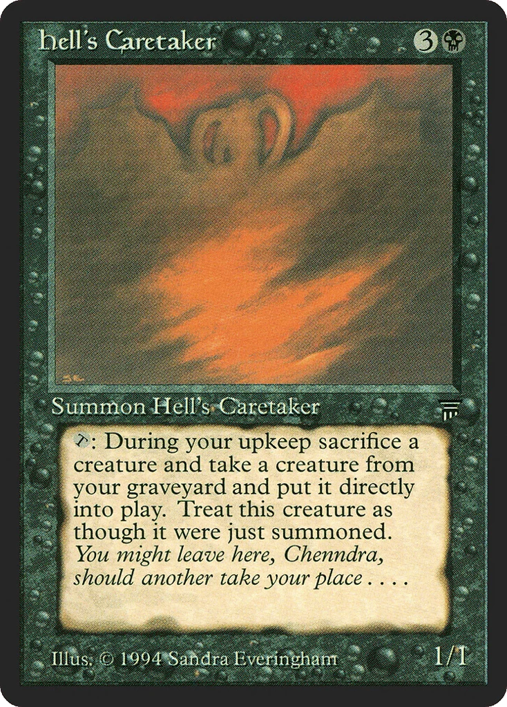 Hell's Caretaker · Legends