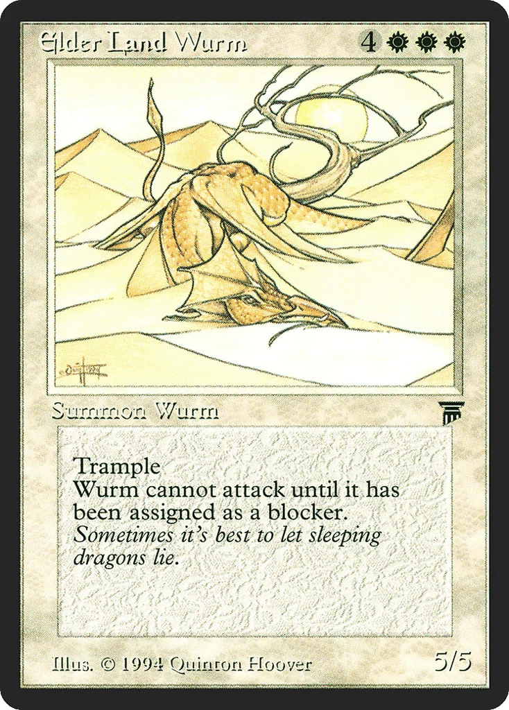 Elder Land Wurm · Legends