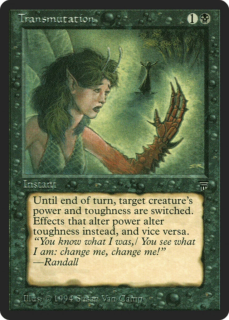 Transmutation · Legends