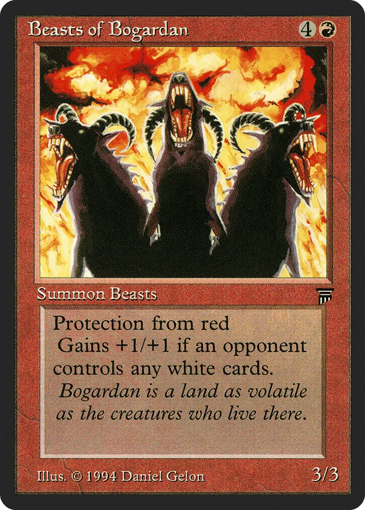 Beasts of Bogardan · Legends