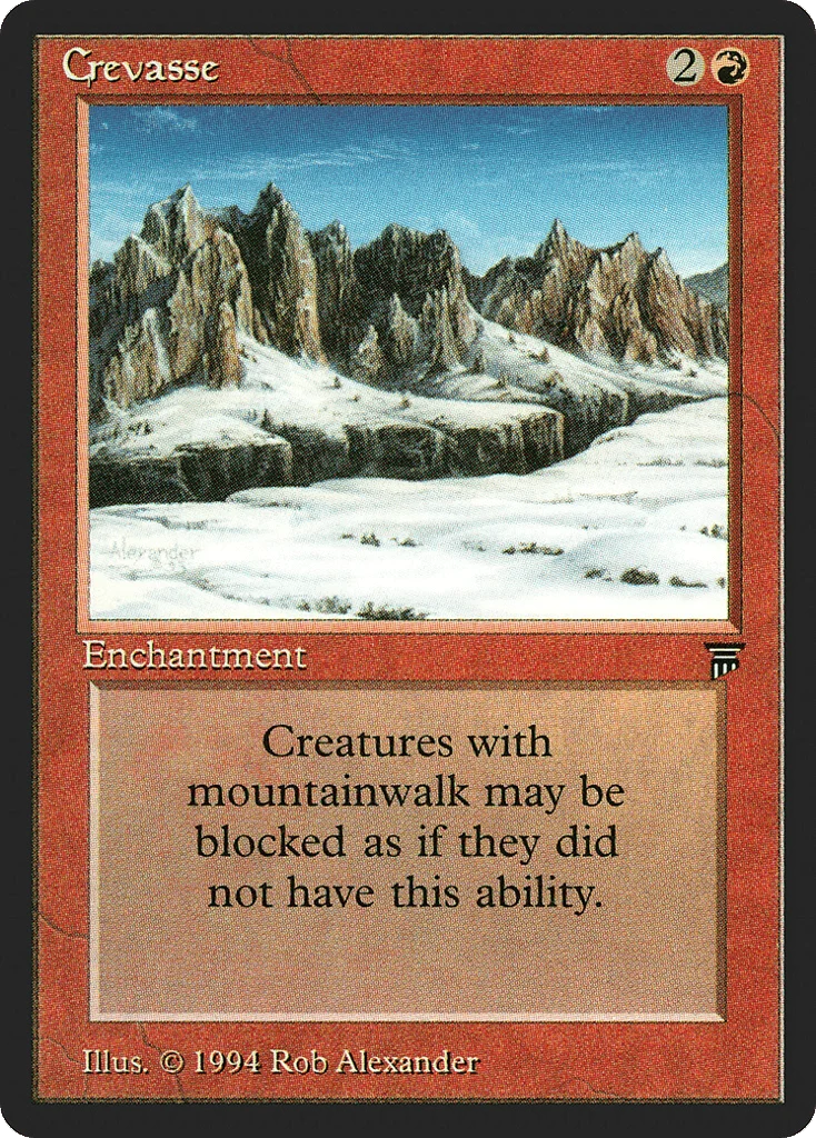 Crevasse · Legends