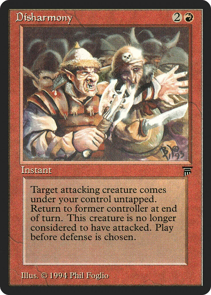 Disharmony · Legends