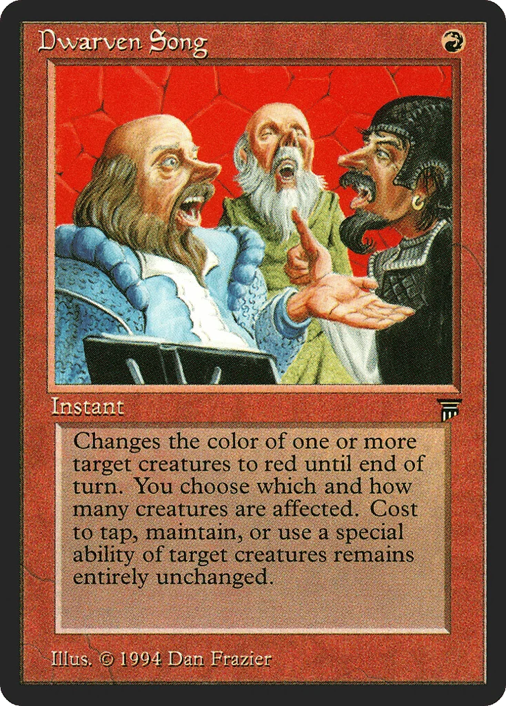 Dwarven Song · Legends