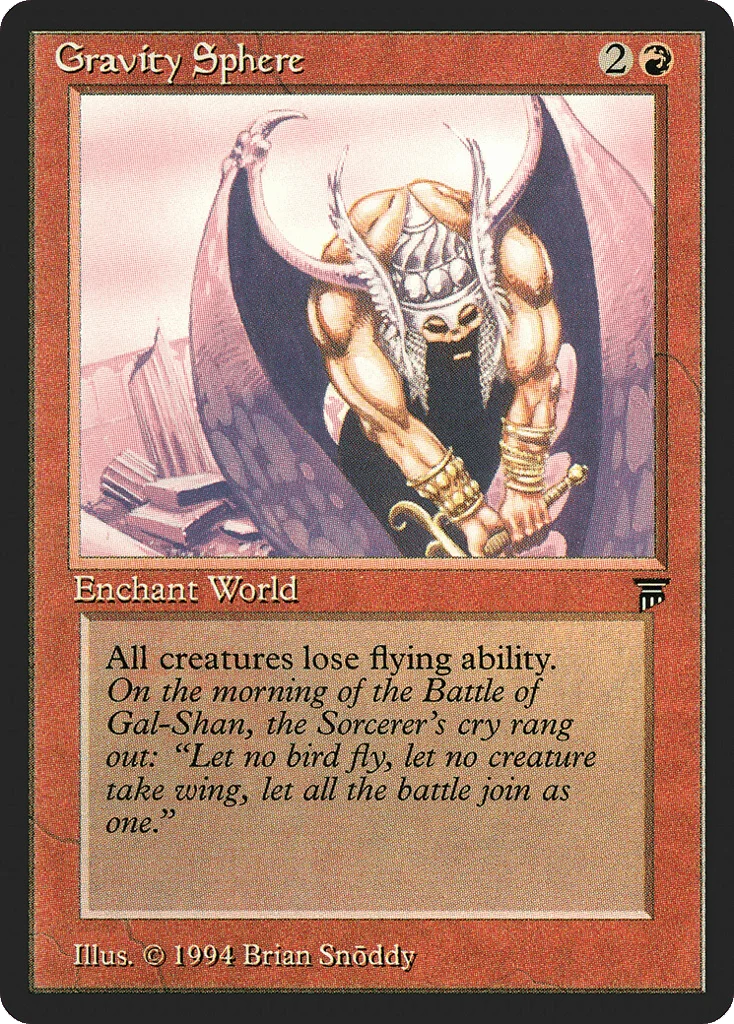Gravity Sphere · Legends