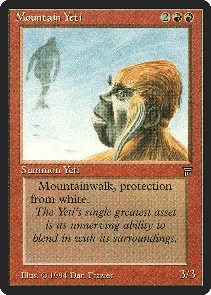 Mountain Yeti · Legends
