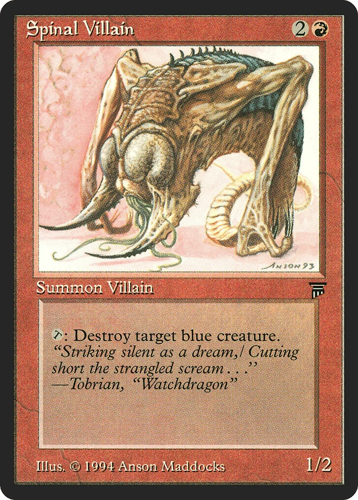 Spinal Villain · Legends