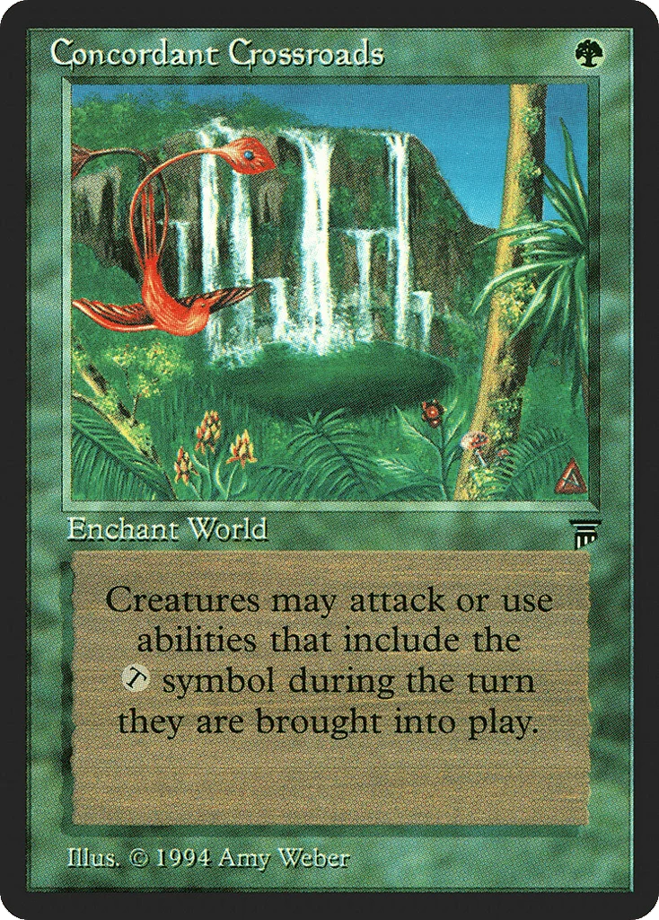 Concordant Crossroads · Legends