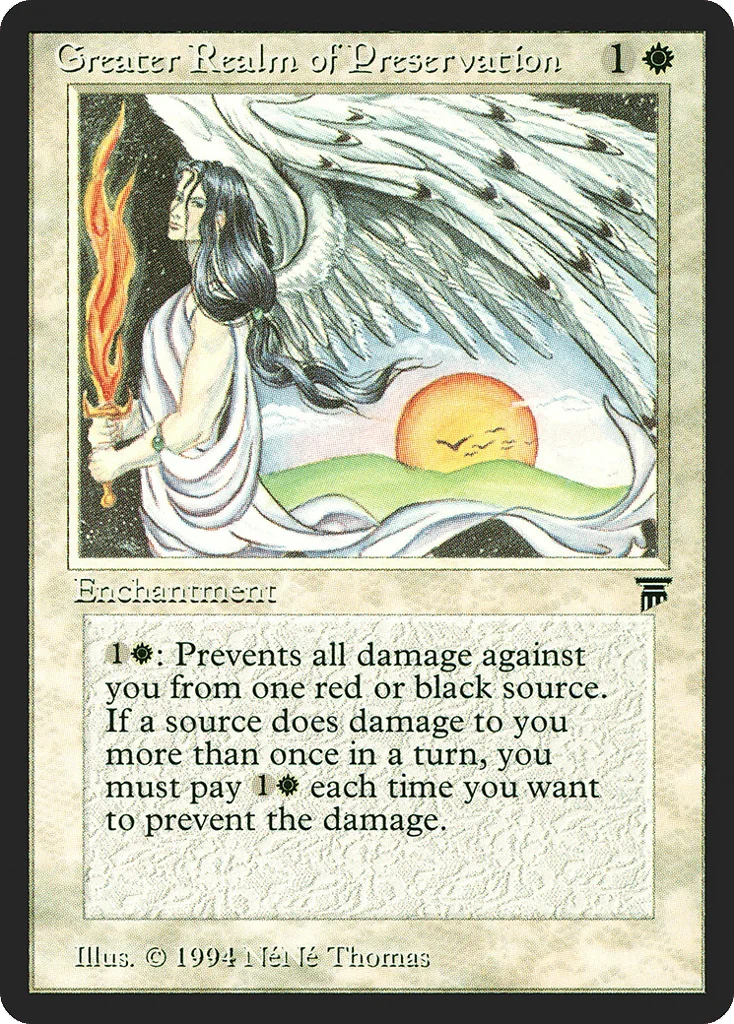 Greater Realm of Preservation · Legends