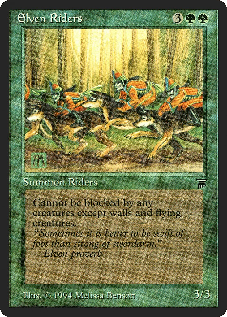 Elven Riders · Legends