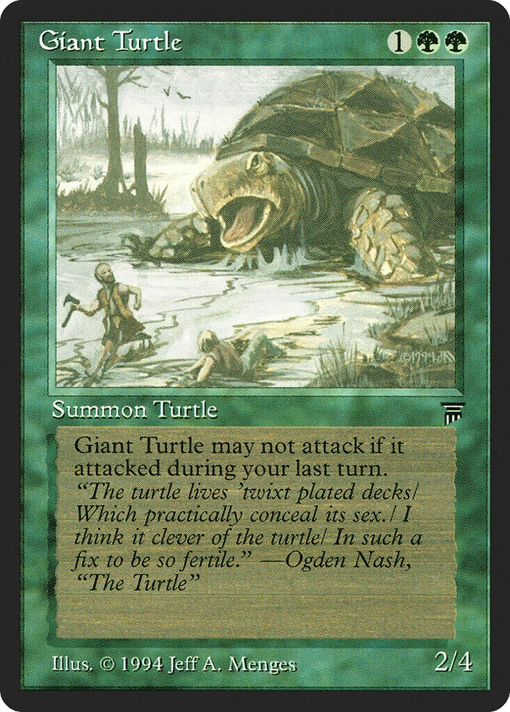 Giant Turtle · Legends