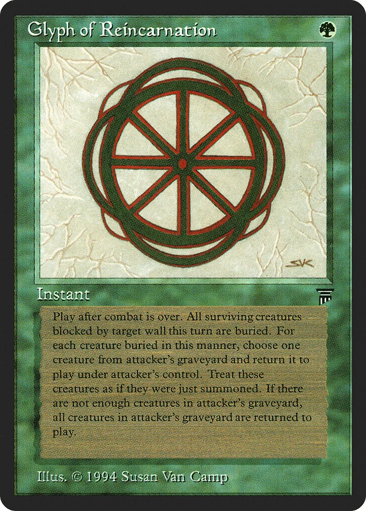 Glyph of Reincarnation · Legends