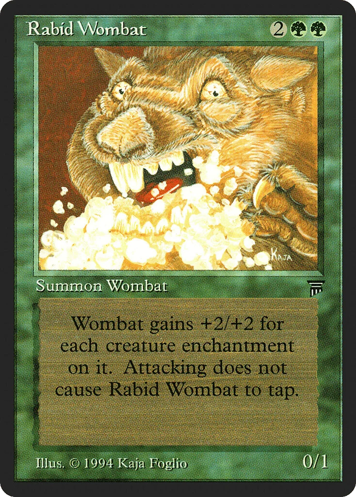Rabid Wombat · Legends