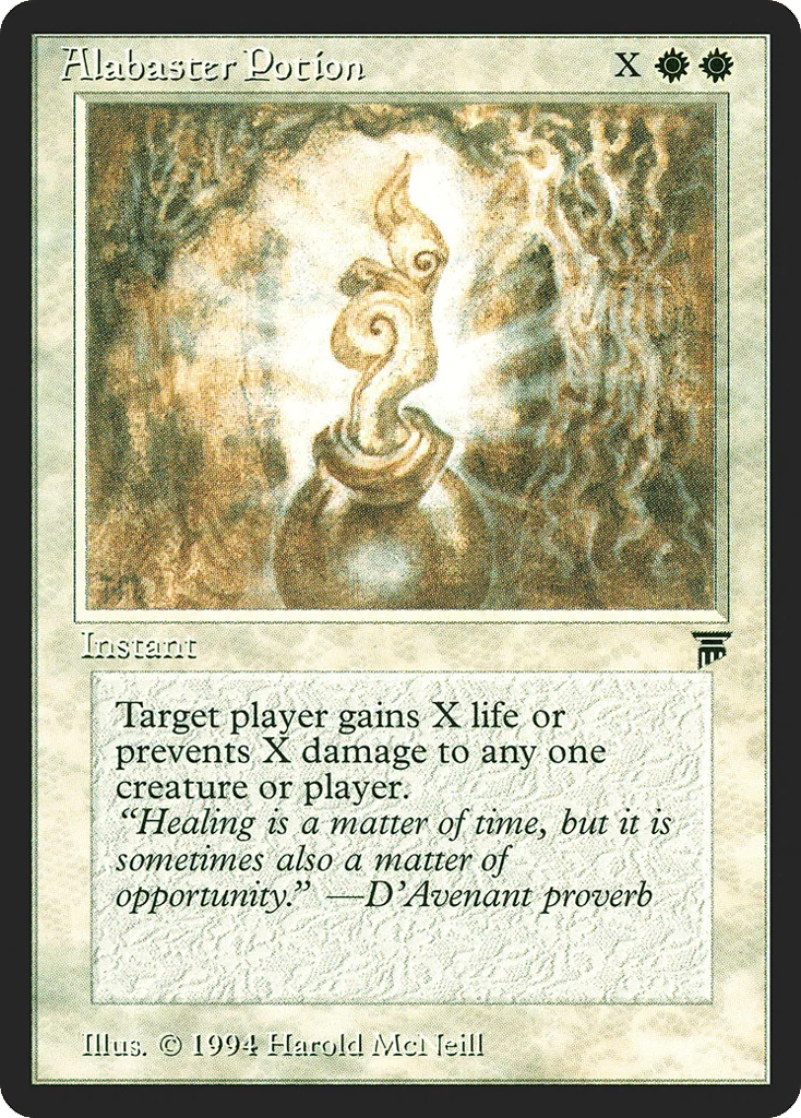 Alabaster Potion · Legends