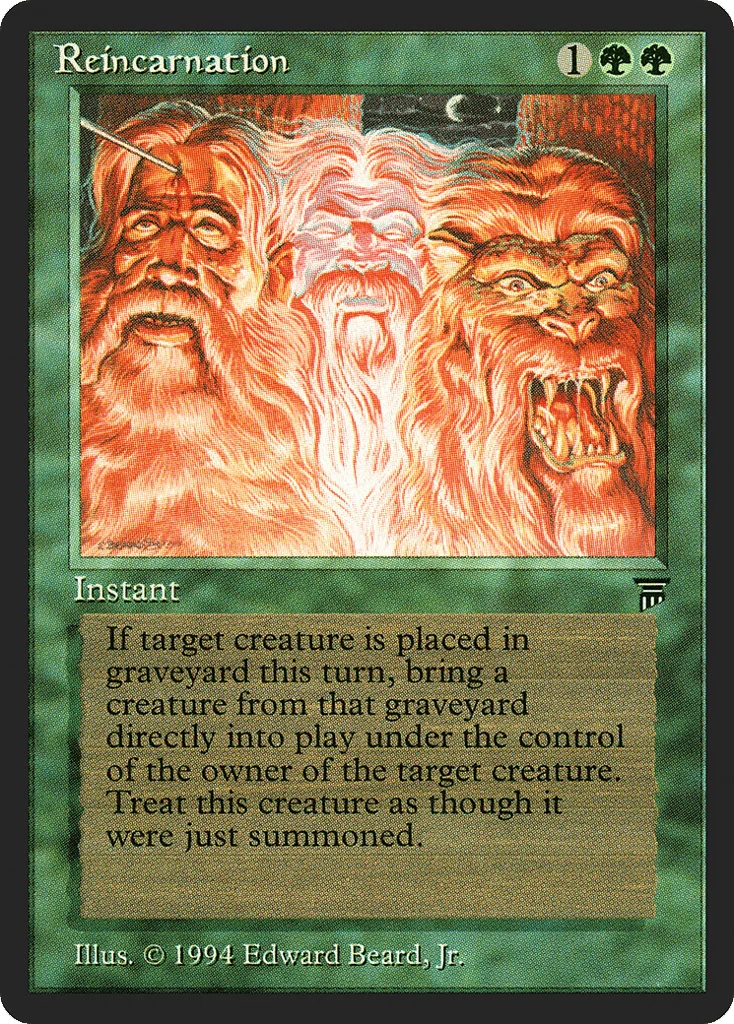 Reincarnation · Legends