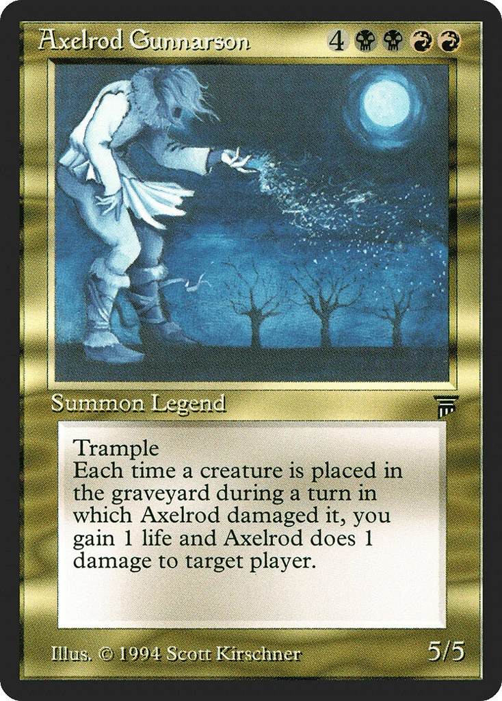 Axelrod Gunnarson · Legends