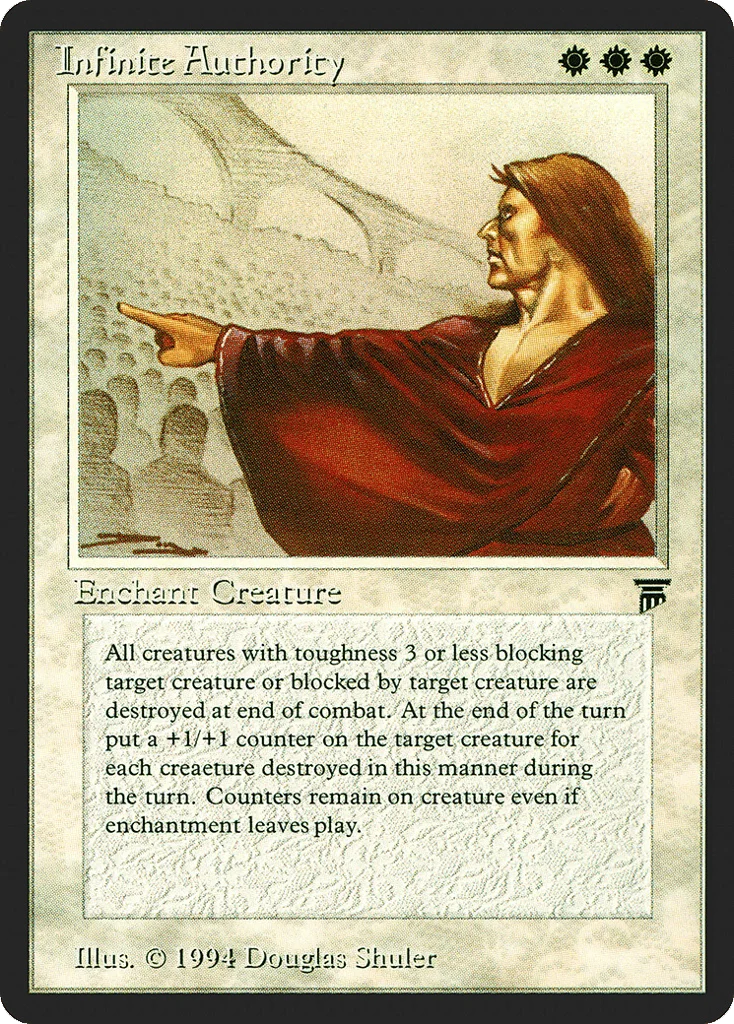 Infinite Authority · Legends