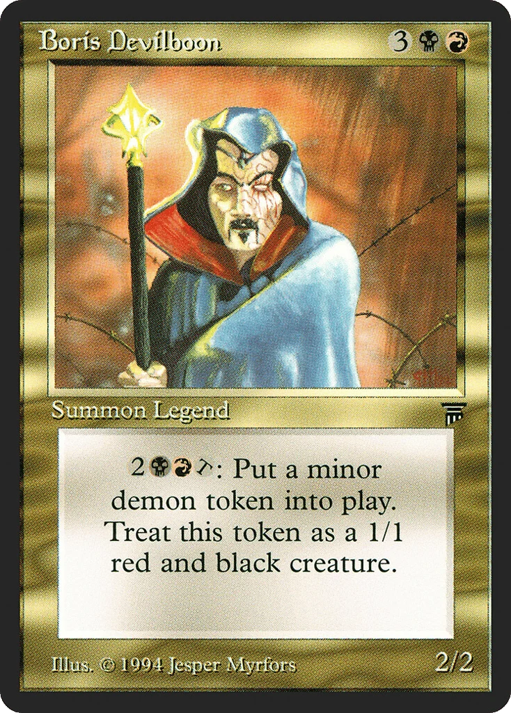 Boris Devilboon · Legends