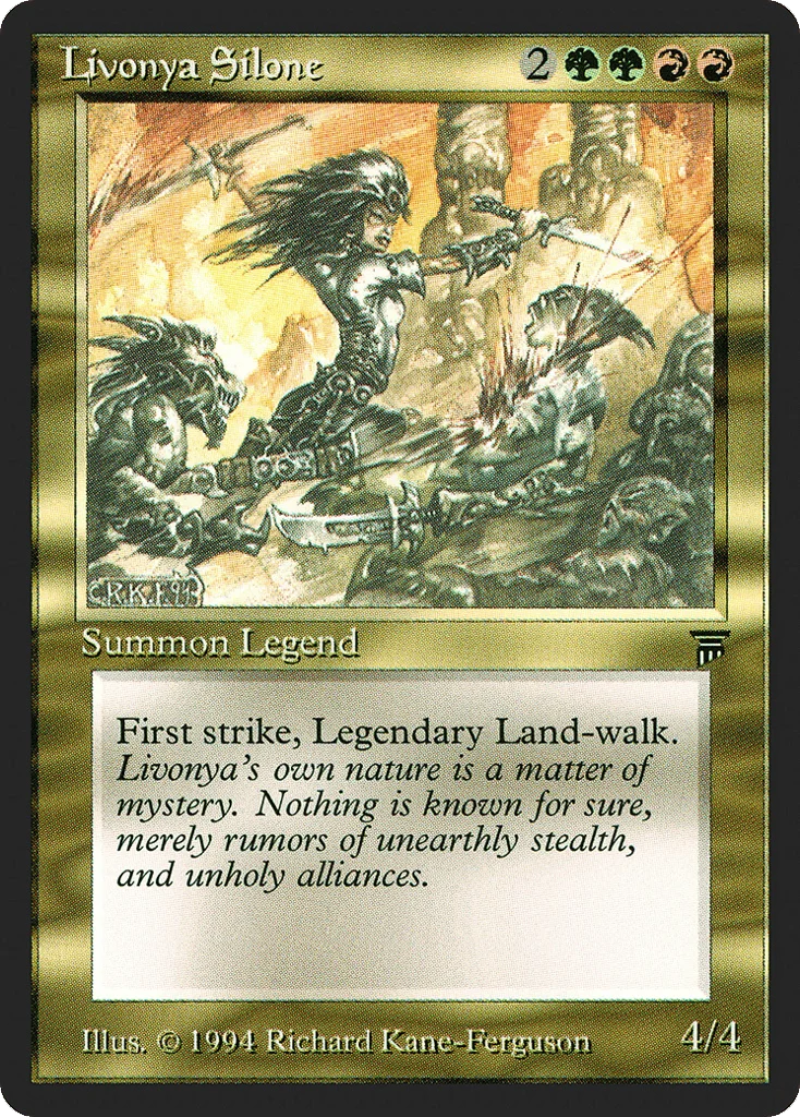 Livonya Silone · Legends