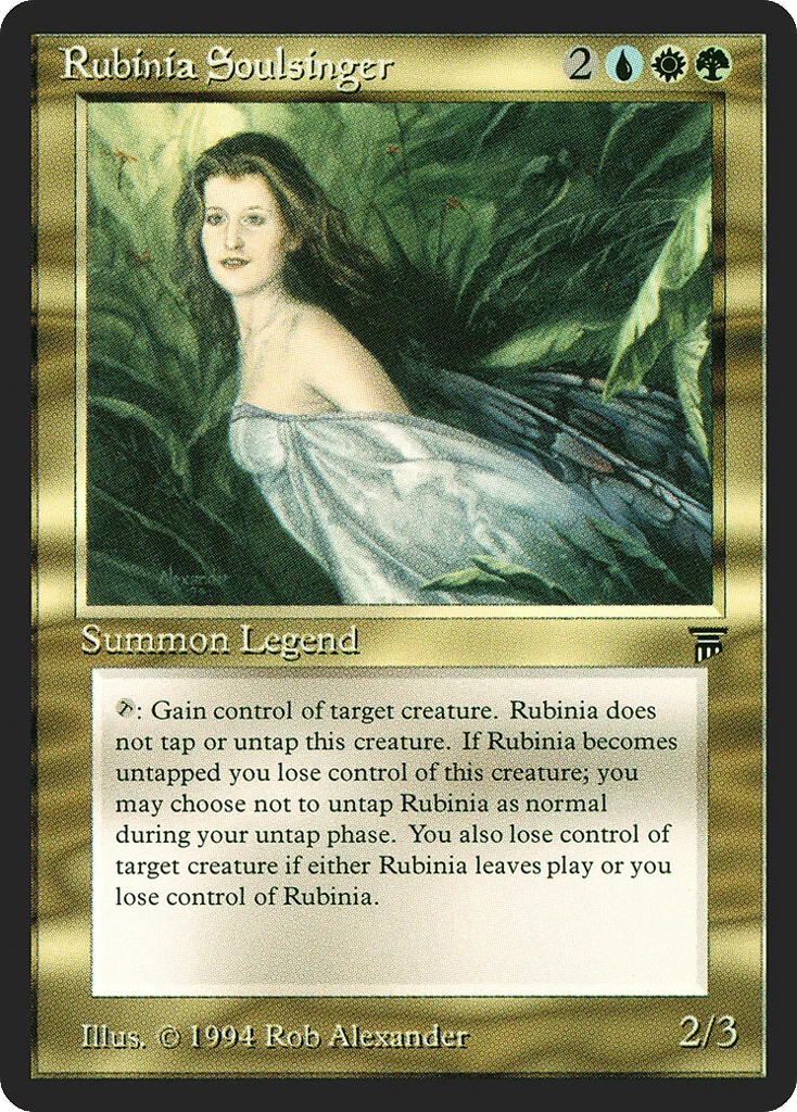 Rubinia Soulsinger · Legends
