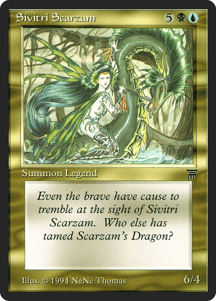Sivitri Scarzam · Legends