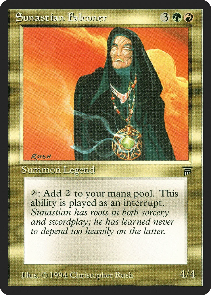 Sunastian Falconer · Legends