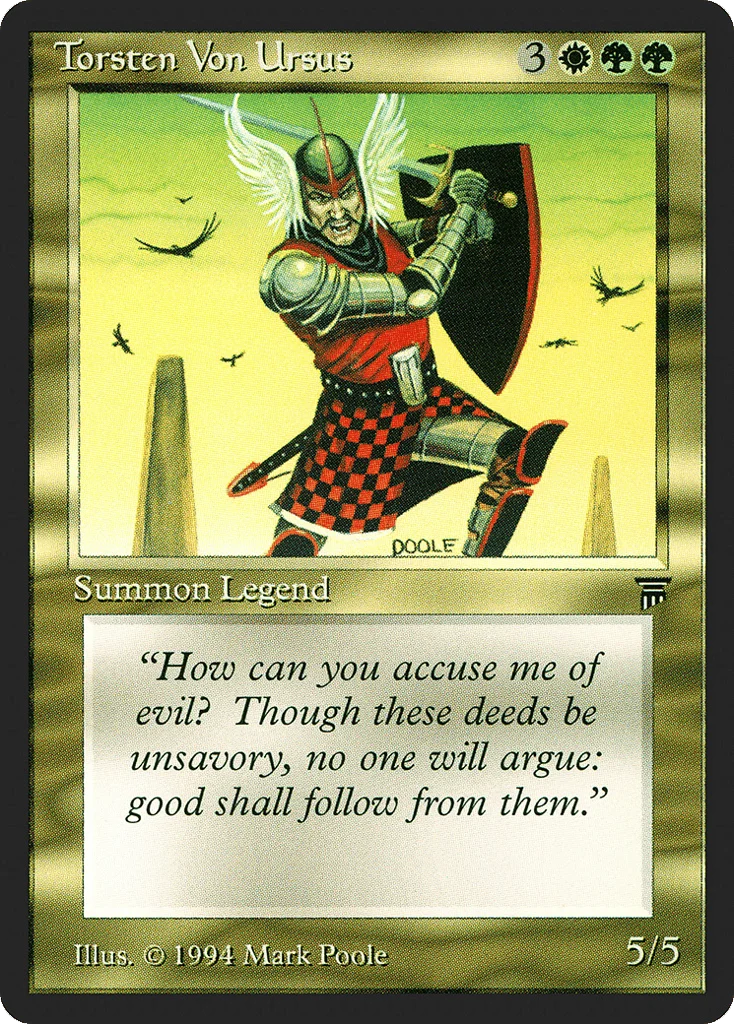 Torsten Von Ursus · Legends