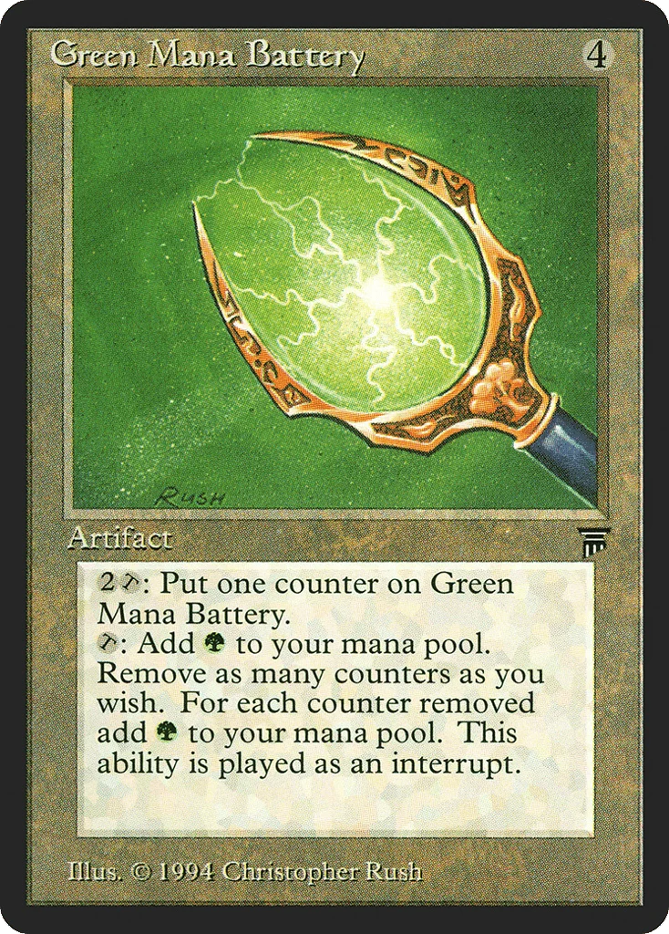 Green Mana Battery · Legends