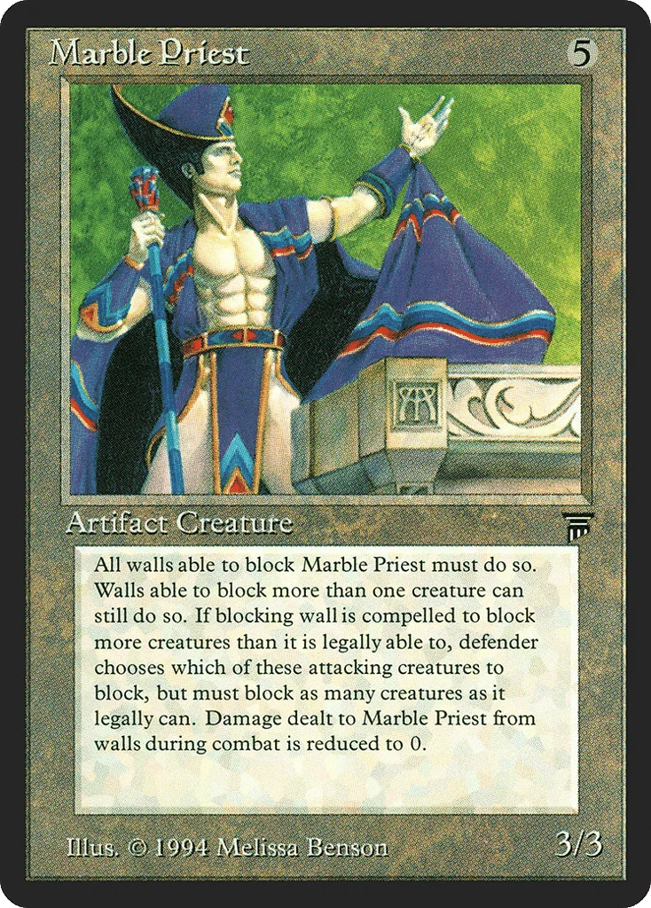 Marble Priest · Legends